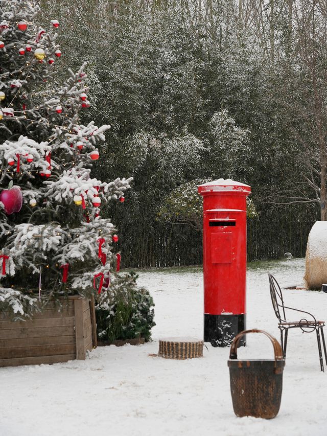 北京初雪在禧園撞進童話鎮啦！