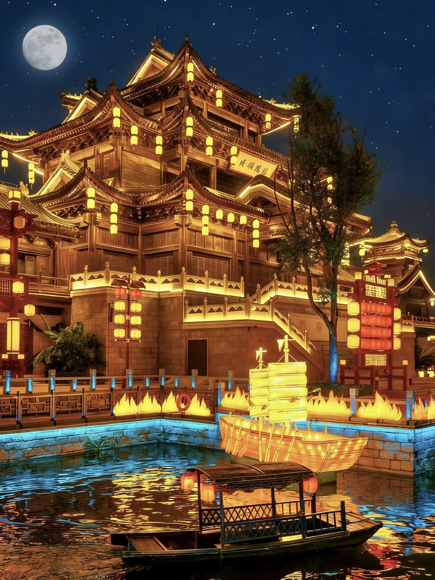 Thought Xi'an was already beautiful until I saw Langya Ancient City