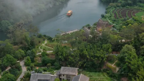 Guangdong's version of "The Place with Wind" is hidden here! The bamboo sea boat ride is so healing — traveler post in Maoming