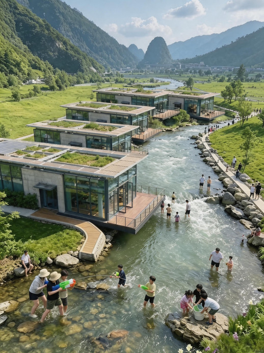 端午團建爆款！青城山溯溪別墅嗨翻天｜Trip.com 都江堰