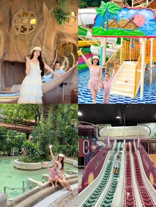 The family-friendly hot spring hotel offers a variety of activities every day, keeping the kids entertained to the point of not wanting to leave.