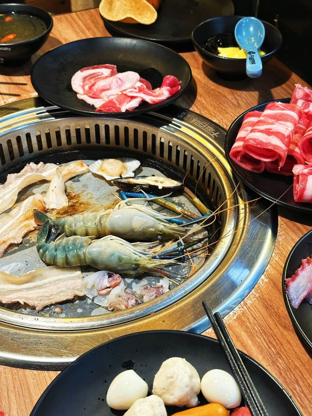 ⭐️$73深圳東門任飲任食～打邊爐+燒烤