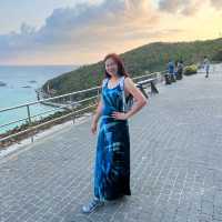 ยามเช้าที่ จุดชมวิวหาดตาแหวน เกาะล้าน 