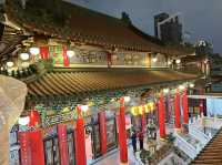 Sanfeng Temple วัดงามยามค่ำคืน