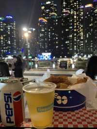 피쉬앤칩스🐟와 야경을 즐길 수 있는 부산 더베이101