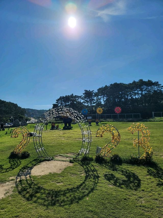 울주군 마스코트 해뜨미가 있는 간절곶 광장✨️