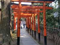 Hanazono Inari Shrine at Ueno Park