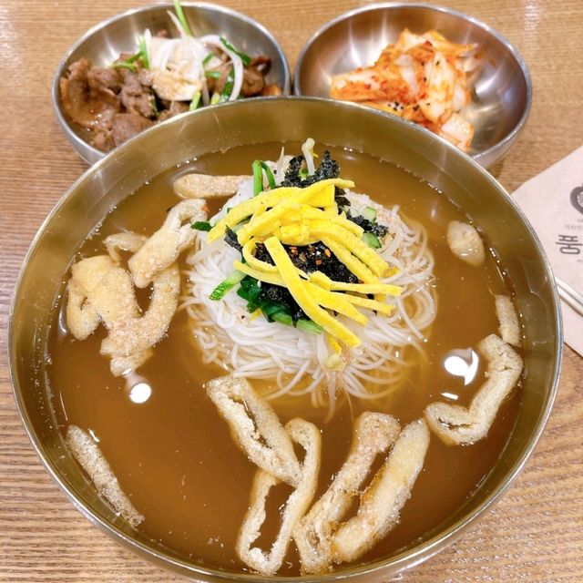 韓國美食😋40度湯麵套餐，來旅遊一定要試