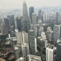 Breathtaking view of KL city