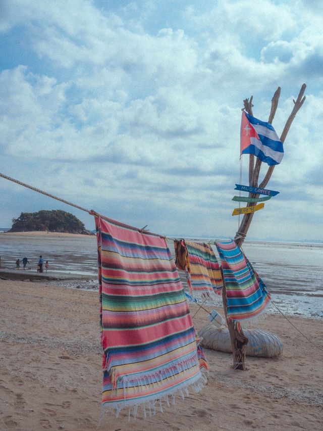 🏖️휴양지같은 바닷가에서 모래놀이를 할 수 있는 카페“뻘다방”