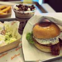 is this the sickest burger ever? 
