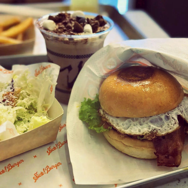 is this the sickest burger ever? 
