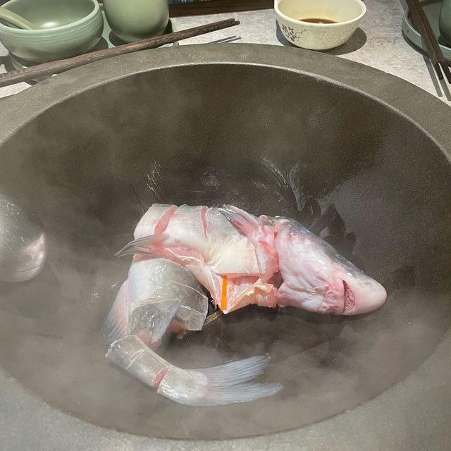 深圳蒸氣石鍋魚🐟