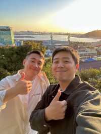 인천 노을 명소 자유공원🌅