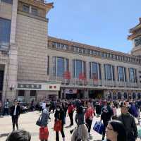 Taking the train from Datong to Beijing