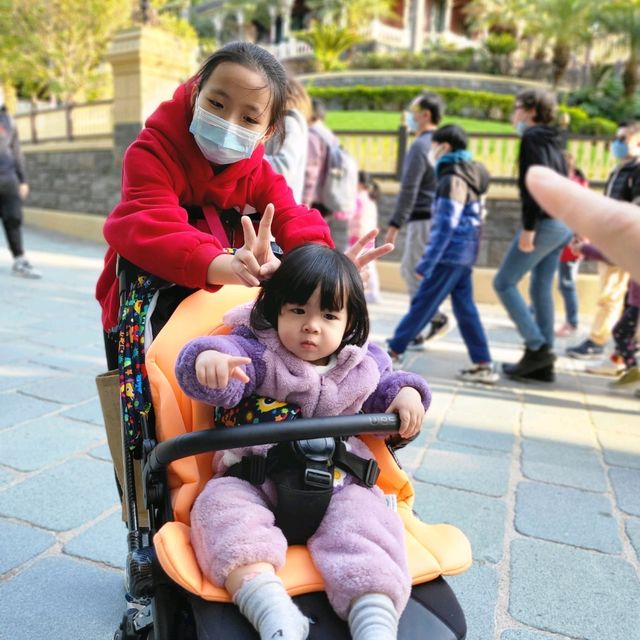 三公主迪士尼一日遊