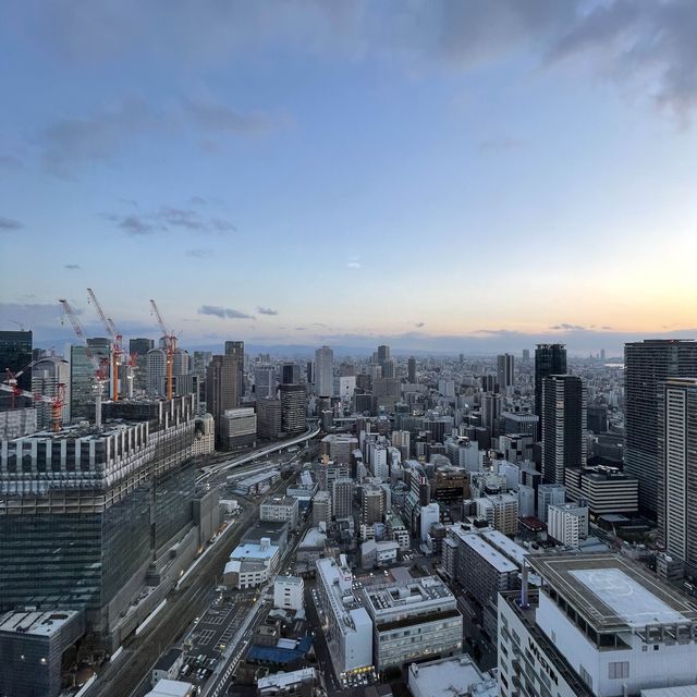 梅田必去地標😻 梅田空中庭園展望台‼️‼️Osaka Pass超扺玩