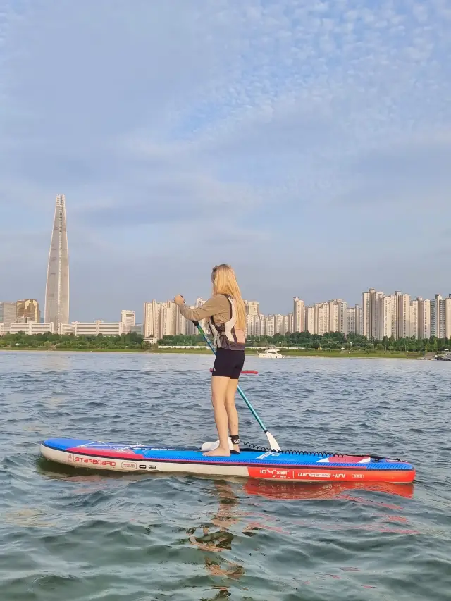 [뚝섬]접근성 좋은 한강에서 즐기는 다양한 레포츠🏄‍♀️ 