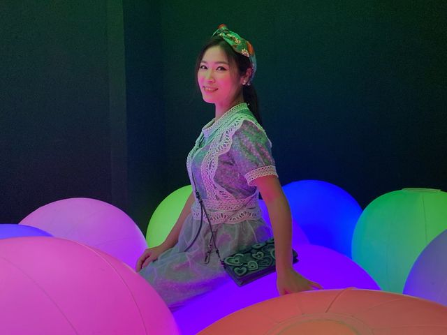 🦋Teamlab🐋光影效果🦎沉浸式體驗🧑🏻‍🎨啟發小朋友的創造力