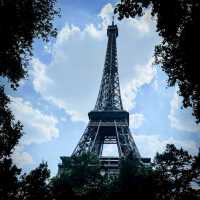 Amazing view from Eiffel Tower