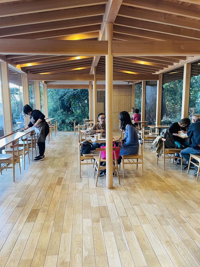 【東京都/CAFE 杜のテラス】パワースポットで快適なひととき