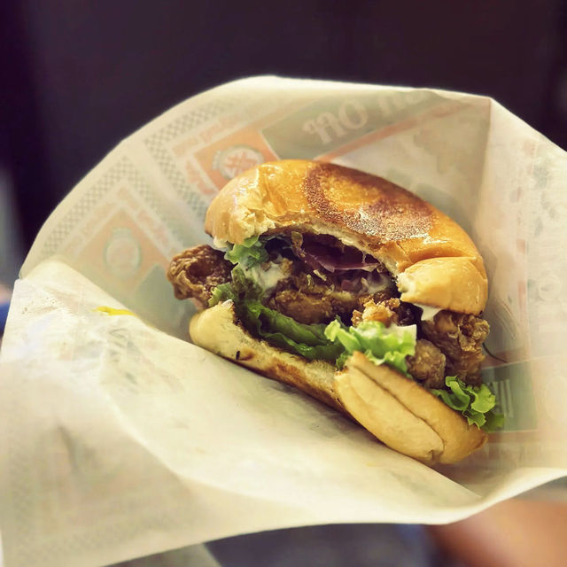 is this the sickest burger ever? 