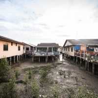 The Beauty of Kukup Houses Malaysia