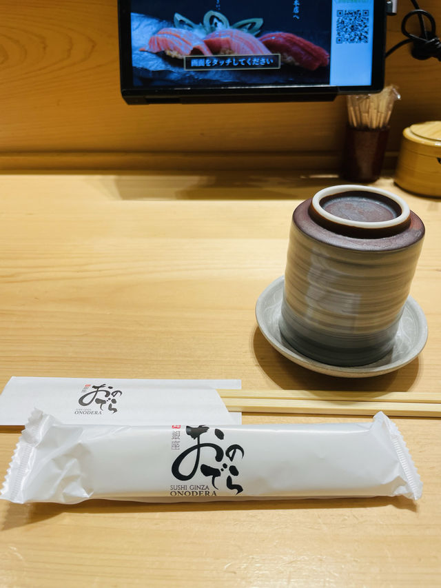 【東京都】銀座おのでらのお寿司を回転鮨スタイルで