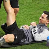 Messi in Hong Kong 