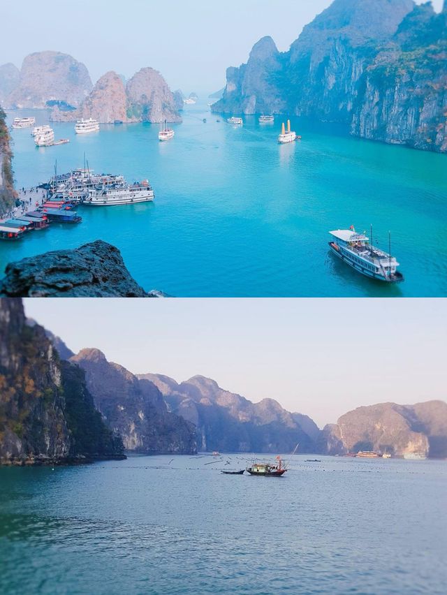 Wonderful sailing along Halong Bay