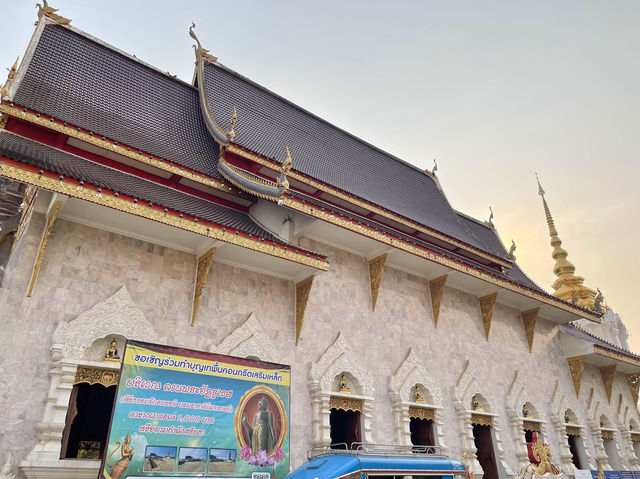 “วัดขัวแคร่” วัดสวยสไตล์ล้านนา จ.เชียงราย