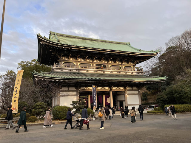 初詣に鶴見　總持寺へ🚶‍♂️