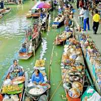 Don't get confused with the floating markets in Bangkok