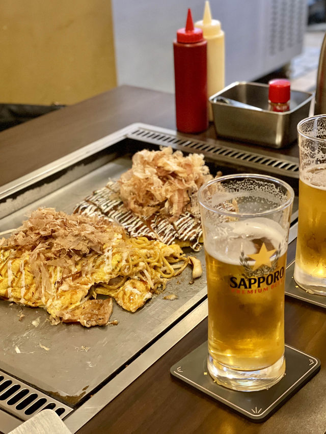 숨겨진 오코노미야키 맛집 