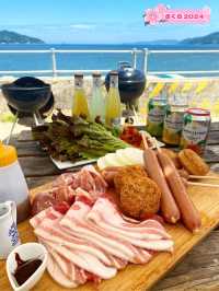 【福岡グルメ】目の前は真っ青な海と空！開放的な気分でBBQ