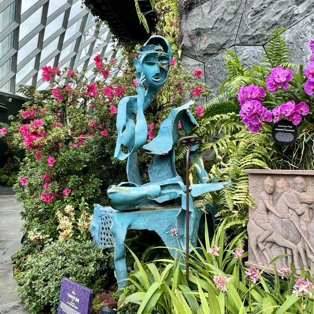 【必看景點】新加坡濱海灣花園：雲霧森林、花穹、擎天樹空中步道