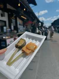 城下町でのんびり『食べ歩き』絶品グルメ