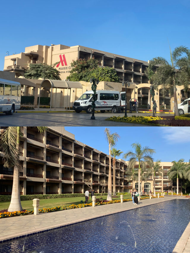 【エジプト】お部屋からピラミッドが見える絶景ホテル😍 "Marriott Mena House Cario"