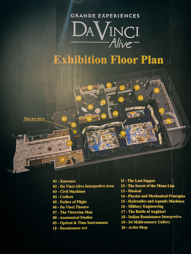 พาไปงาน Da Vinci Alive Bangkok โชว์สุดอลัง✨