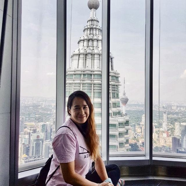 Be on top of KL at the top of Petronas Twin Towers