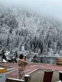 Dagu lake ทะเลสาปที่สวยราวกับหลุดไปในเทพนิยาย ❄️