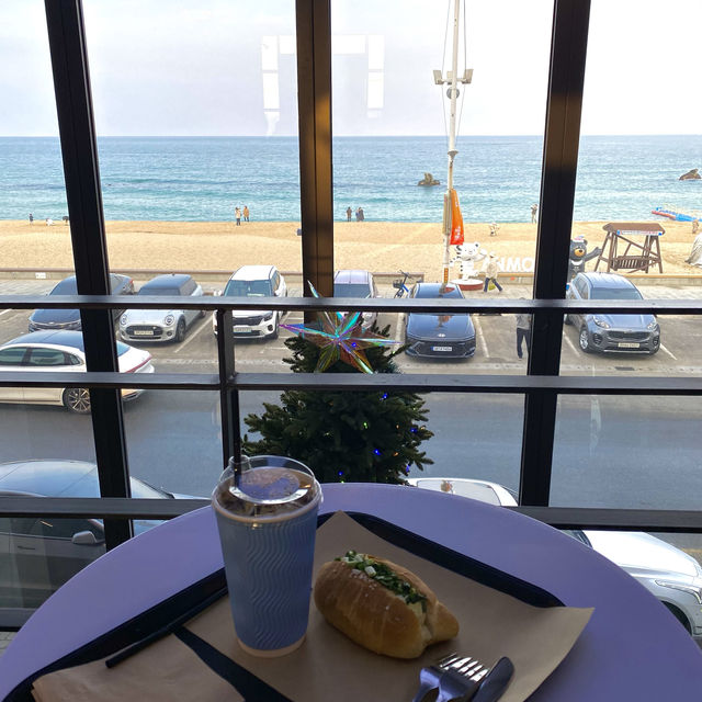 환상적인 오션뷰와 맛있는 디저트가 있는 안목카페, 에이엠 브레드 앤 커피🌊