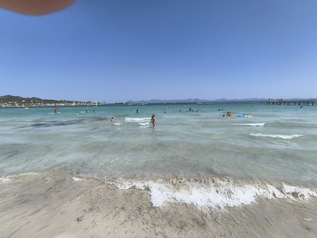 Alcudia beach, Port d'Alcudia 예쁜 바닷가
