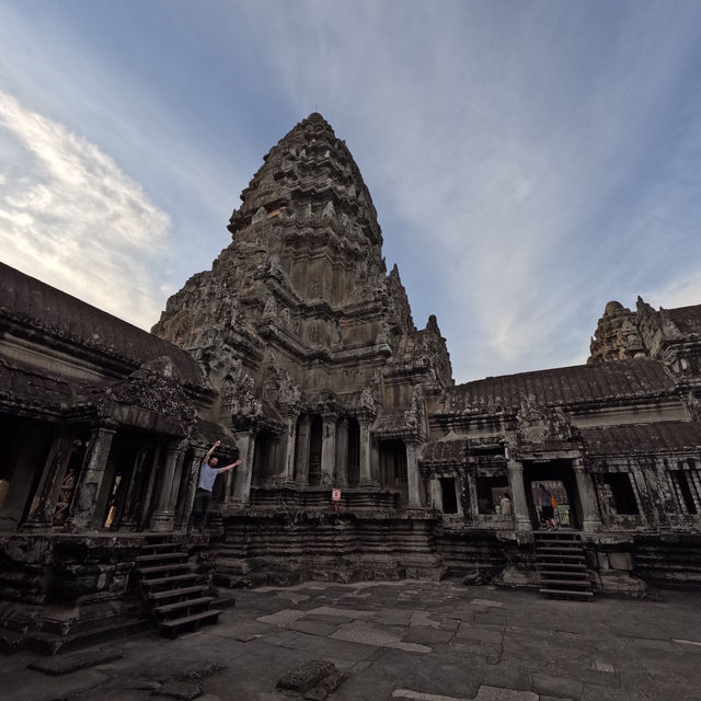 Sunrise at the Temple 