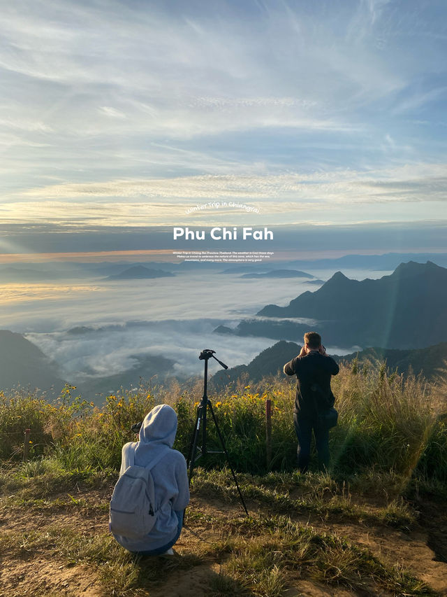 ชมทะเลหมอกที่ภูชี้ฟ้า จ.เชียงราย ⛰️⛅️🌳🌼