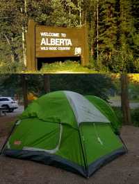 CAMPING ADVENTURE IN BANF, CANADA