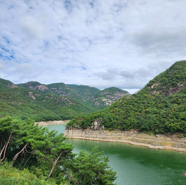 역대 최고의 흔들림, 제천 옥순봉 출렁다리