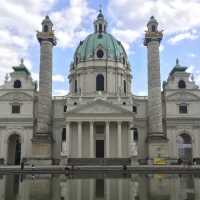 🌟🕍 神聖之美：探索維也納的查理教堂 Karlskirche" 🇦🇹🌿