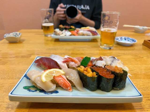 小樽に来たならお寿司を食べなきゃ！