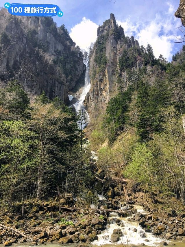 北海道層雲霞-雙龍飛昇的瀑布：流星&銀河瀑布